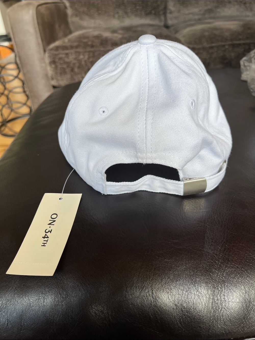White Pickleball Cap - Picture 3 of 4